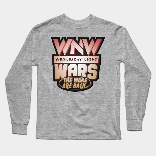 Wrestling Wednesday Night Wars - Heavy Metal Wrasslin'! Long Sleeve T-Shirt by Mouthpiece Studios